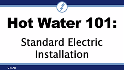 Standard Electric Installation Video