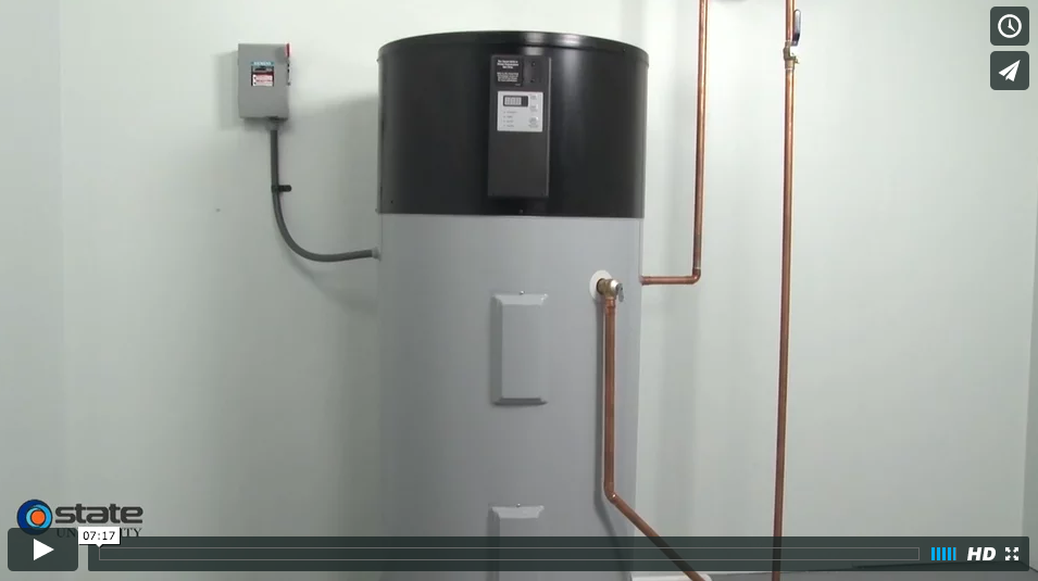 Heat Pump Water Heater Installation (2015)