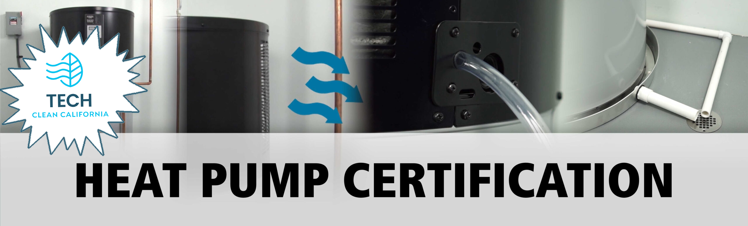 Online-Certification-Banner Heat Pump Certification TECH_Clean_California